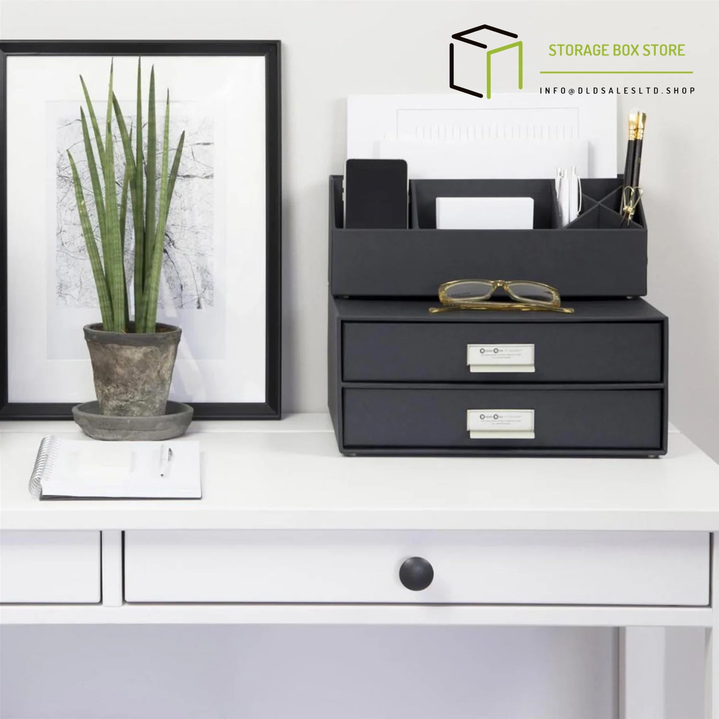 Bigso Box A4 Fibreboard Storage Drawers