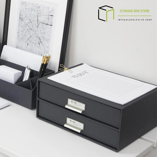 Bigso Box  A4 Fibreboard Storage Drawers